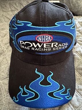 NHRA Powerade Black & Blue Racing Cap
